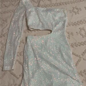 Windsor One Shoulder Cut Out Mini Dress